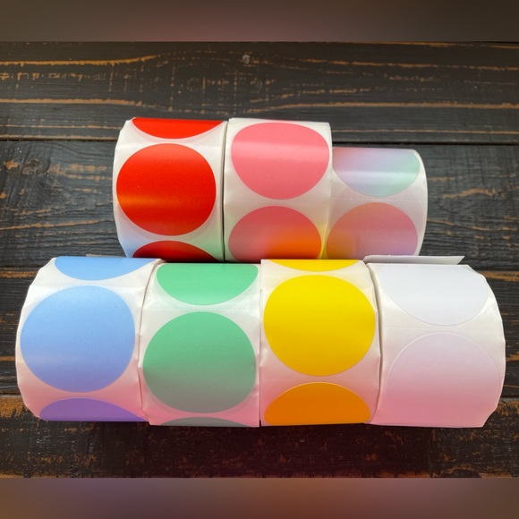 100 -Custom Made QR Code Stickers 2” - Picture 2 of 2